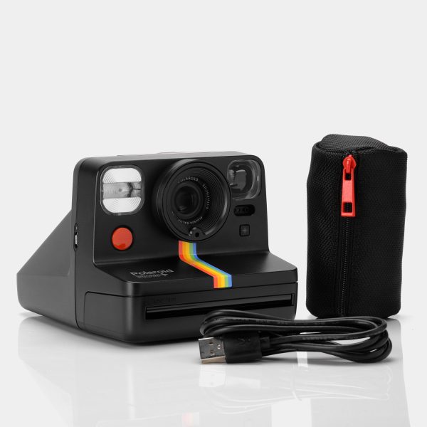 Polaroid i-Type Now+ Black Instant Film Camera Fashion - Image 4