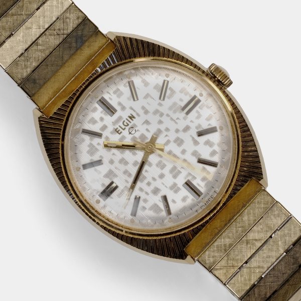 Elgin Manual-Wind ref. 6972 Circa 1960s Wristwatch Hot on Sale