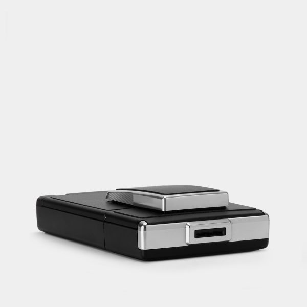 Polaroid SX-70 Alpha Black With Chrome Folding Instant Film Camera For Cheap - Image 2