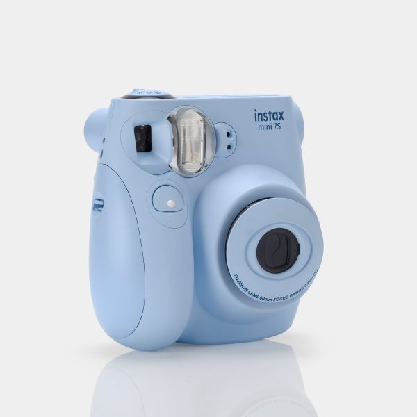 Fujifilm Instax Mini 7S Blue Instant Film Camera - Refurbished For Sale