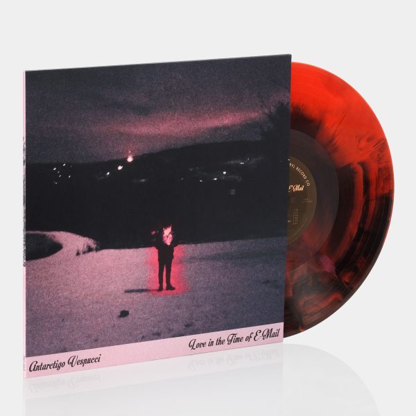 Antarctigo Vespucci - Love in the Time of E-Mail LP Black & Red Starburst Vinyl Record For Discount