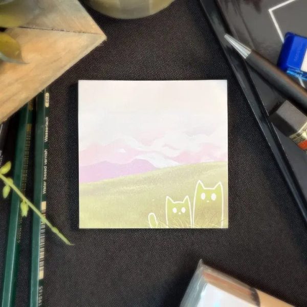 ManaCats: Playmat - Sticky Notes For Cheap