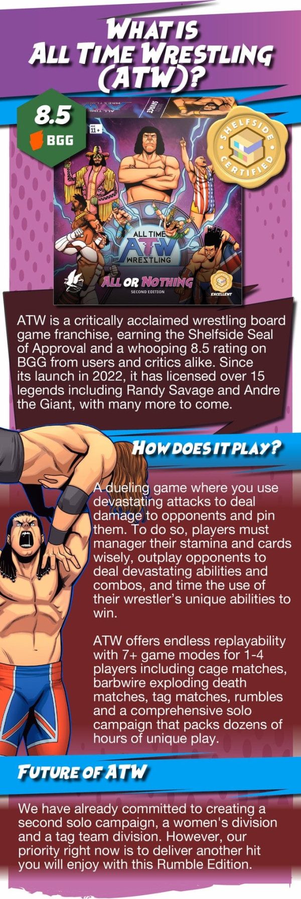 All Time Wrestling: Rumble in Abu Dhabi Expansion (Pre-Order) Fashion - Image 5