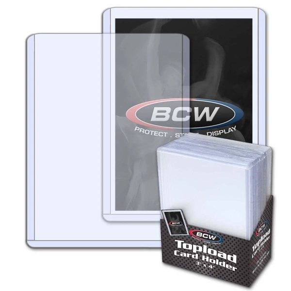 BCW 3x4 Topload Card Holder - Standard For Cheap - Image 2